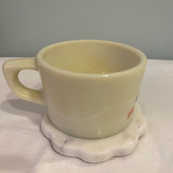 Shulton Old Spice Milk Glass Shaving Cup Mug Vintage MCM Grand Turk of Salem - Picture 4 of 12